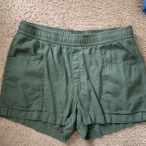 Old navy green soft shorts